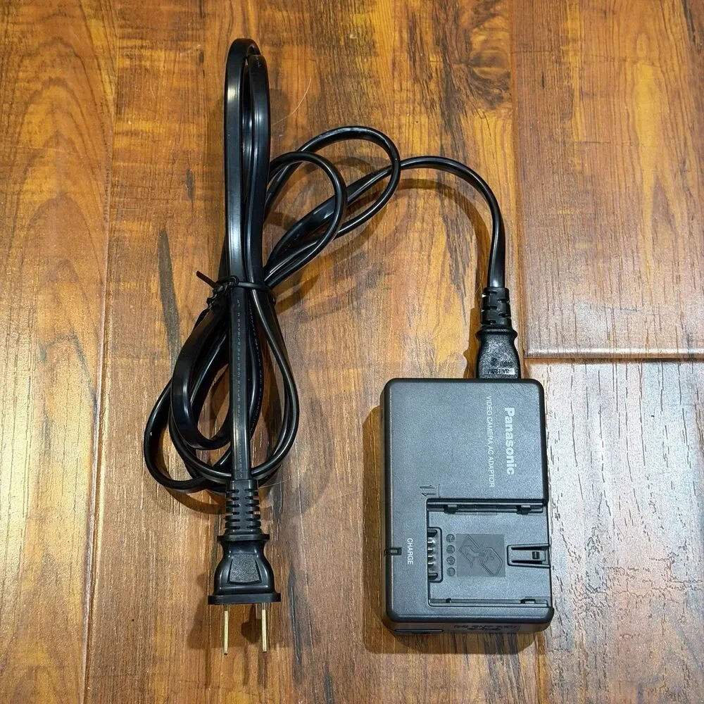 Panasonic PV-GS55 Compact Camcorder Palmcorder with Microphone & Charger - Works